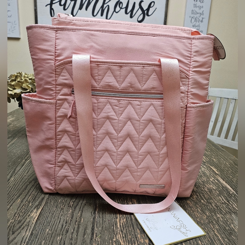 Bananafish Studio Diaperbag Pink New